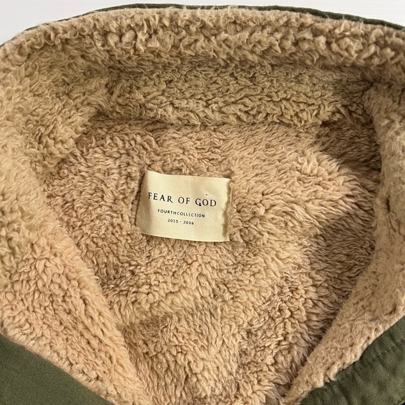 Fear Of God 4th Collection Vietnam War U.S. Military Deck Coat - Picture 7 of 13